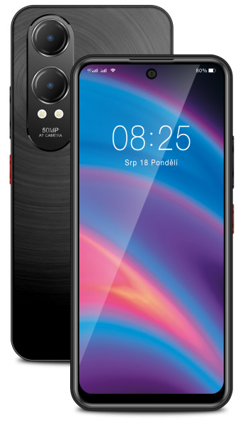 Aligator S8000 duo 4/128GB černý