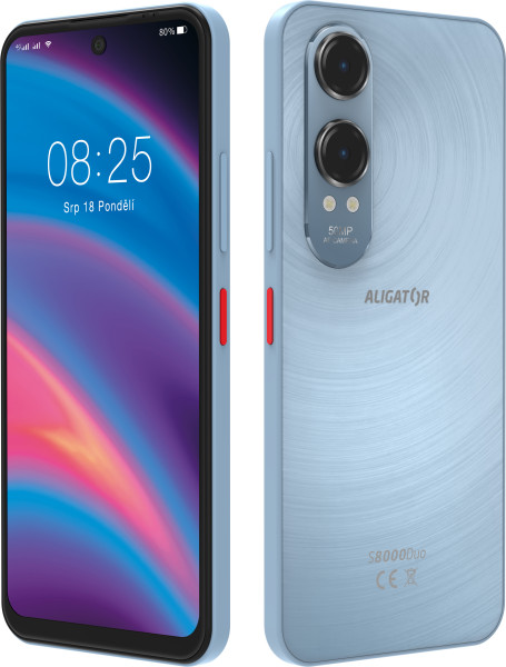 ALIGATOR S8000 Duo 4/128GB modrý
