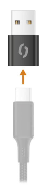 Adaptér ALIGATOR PREMIUM USB-A/USB-C