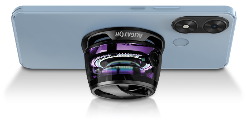 Reproduktor pro MagSafe Aligator Mini Beat Bluetooth, černý