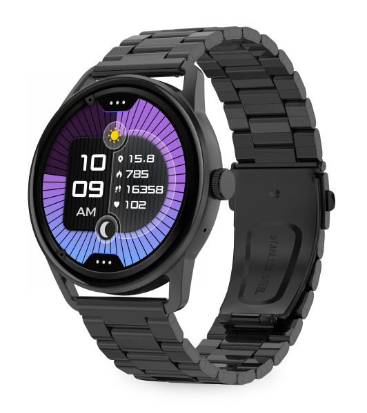 Chytré hodinky Aligator Watch AMOLED pro, černý