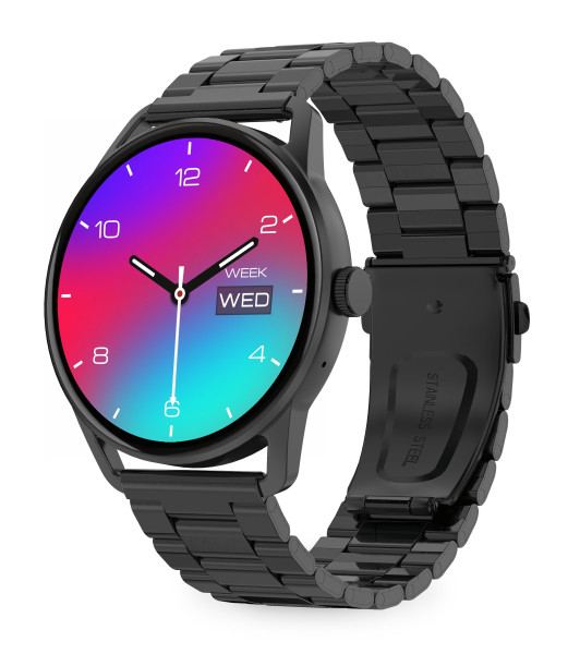 Chytré hodinky Aligator Watch AMOLED pro, černý