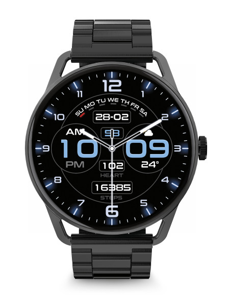 Chytré hodinky Aligator Watch AMOLED pro, černý