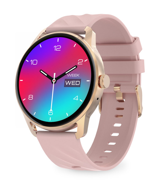 Chytré hodinky Aligator Watch AMOLED pro, růžové