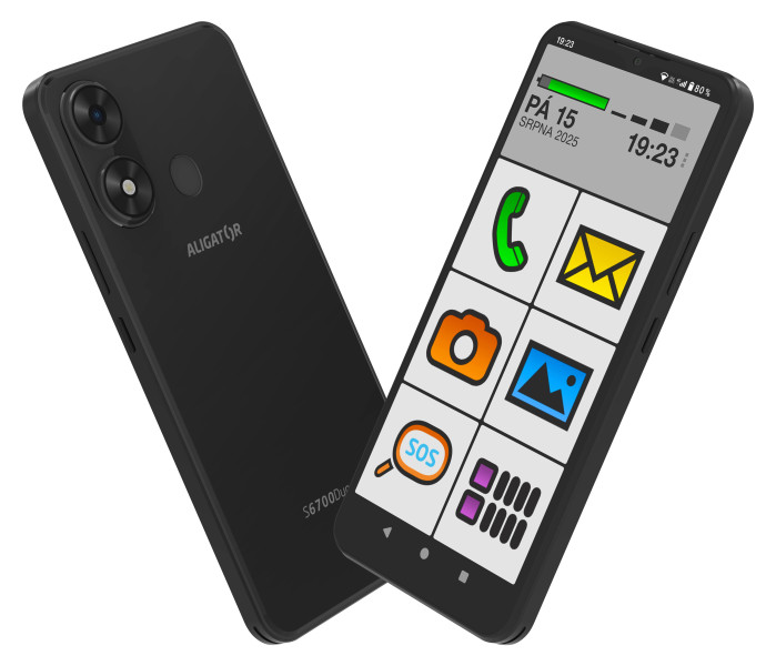 Aligator S6700 senior černý