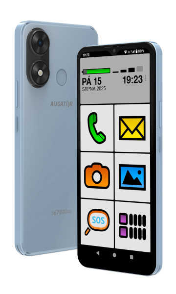 ALIGATOR S6700 SENIOR modrý