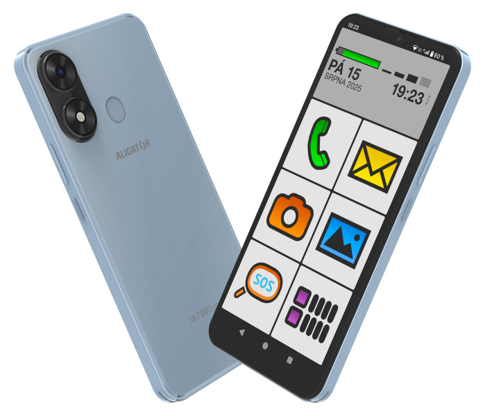 ALIGATOR S6700 SENIOR modrý