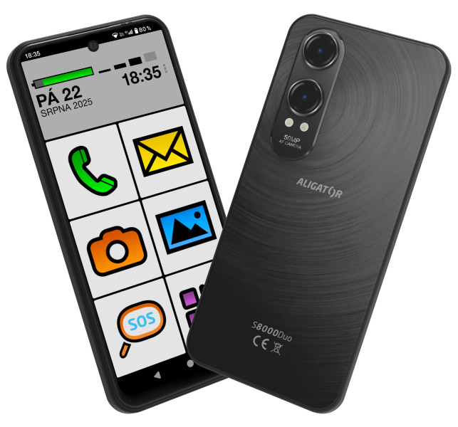 ALIGATOR S8000 SENIOR černý