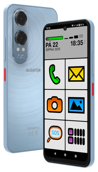 ALIGATOR S8000 SENIOR modrý