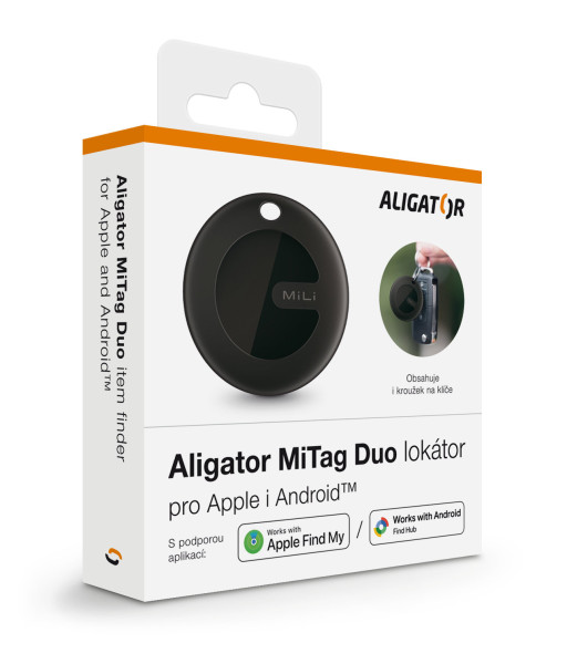 Výhodná sada 3 ks Aligator MiTag Duo - lokátor pro Apple a Android