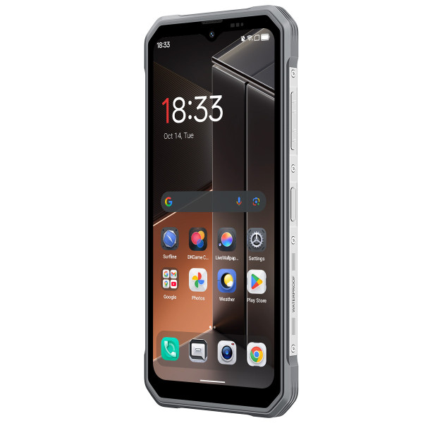 Blackview fort 100 - 8/128 gb, stříbrný