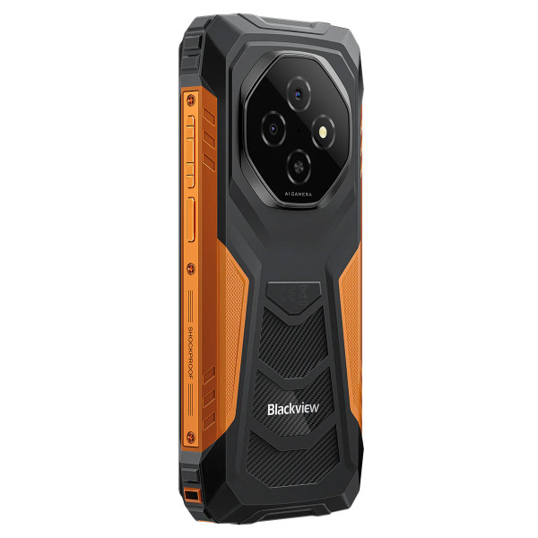 Blackview fort 1 - 6/256 gb, černo-oranžový