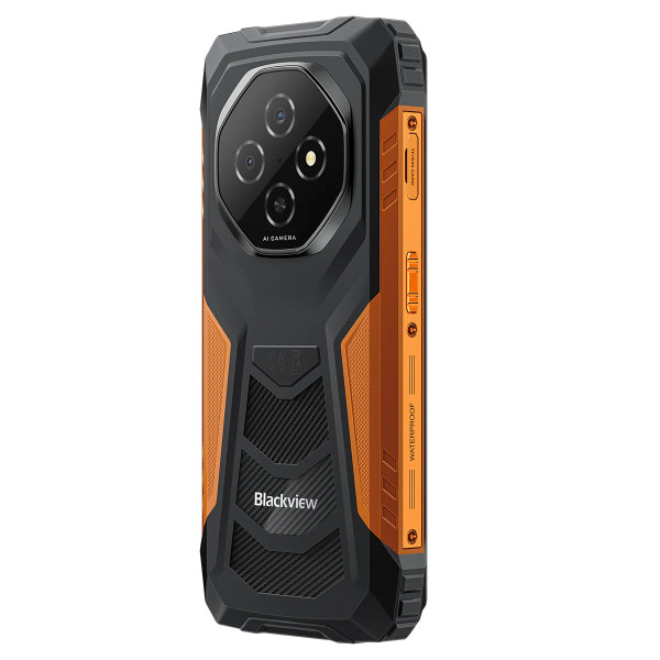 Blackview fort 1 - 6/256 gb, černo-oranžový