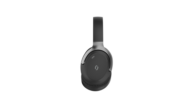 Bluetooth sluchátka - Aligator ANC BASS, černo-stříbrná