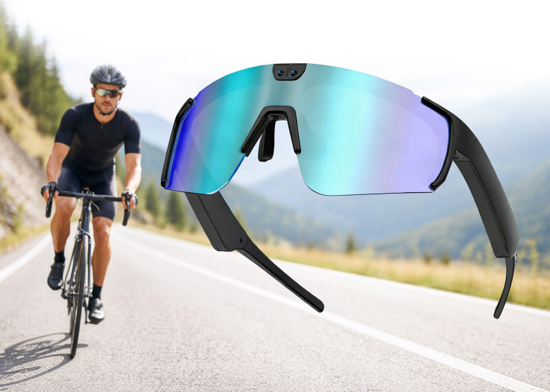 Aligator Smart glasses sport, černo-modré