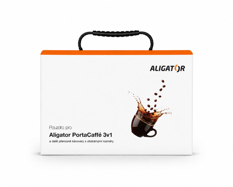 Pouzdro na kávovar PortaCaffé 3v1 - Aligator, bulk balení