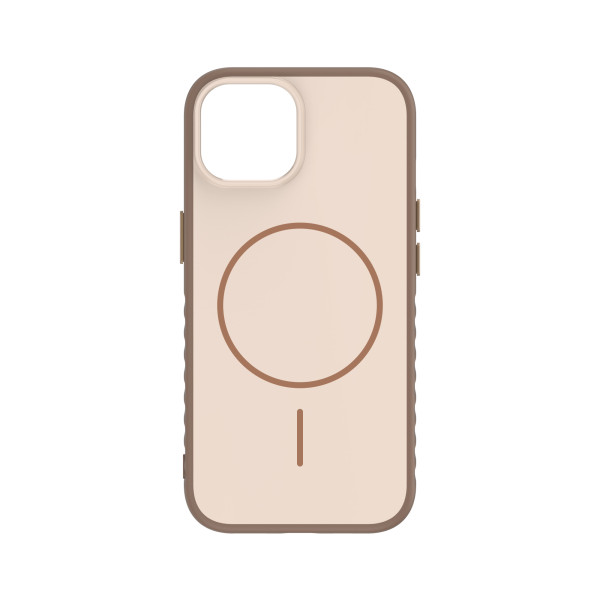 Kryt na mobil iPhone 15 ALIGATOR MagFit béžový