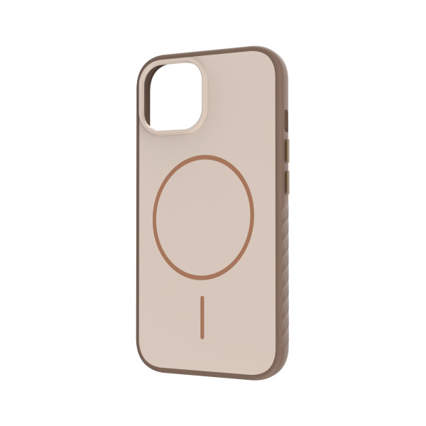 Kryt na mobil iPhone 15 ALIGATOR MagFit béžový