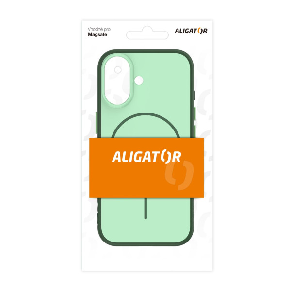 Kryt na mobil iPhone 17 ALIGATOR MagFit zelený