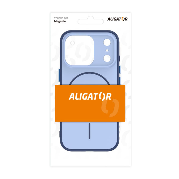 Kryt na mobil iPhone 17 Pro ALIGATOR MagFit modrý
