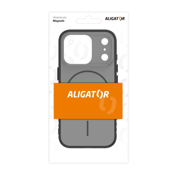 Kryt na mobil iPhone 17 Pro ALIGATOR MagFit černý
