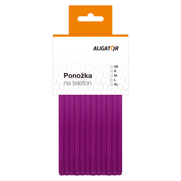 Ponožka na telefon ALIGATOR L fialová