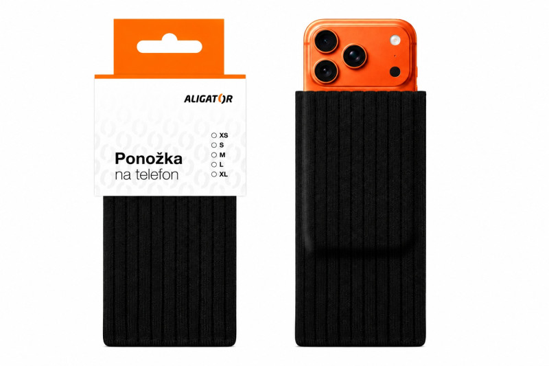 Ponožka na telefon ALIGATOR L černá