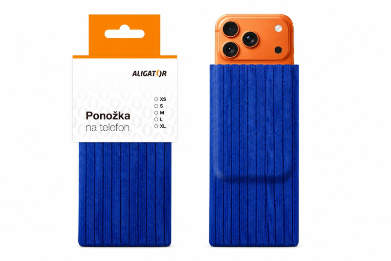 Ponožka na telefon ALIGATOR XL safírová