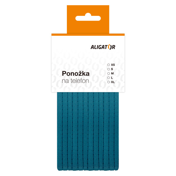 Ponožka na telefon ALIGATOR XL tyrkysová
