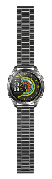 Chytré hodinky Aligator Watch GPS Maps, černé