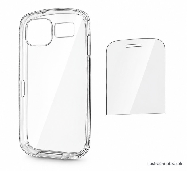 Zadní kryt a fólie na displej pro telefon Aligator A830 - sada 2v1