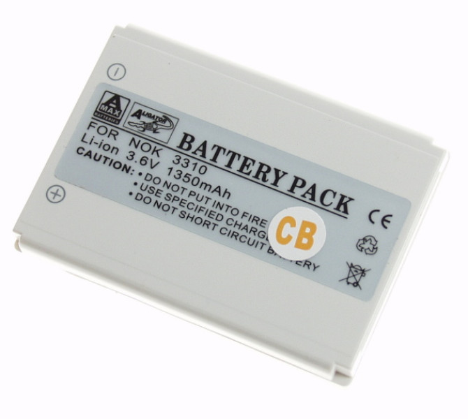 Baterie, Nokia 3310/5510, Li-ION 1350 mAh, kompatibilní