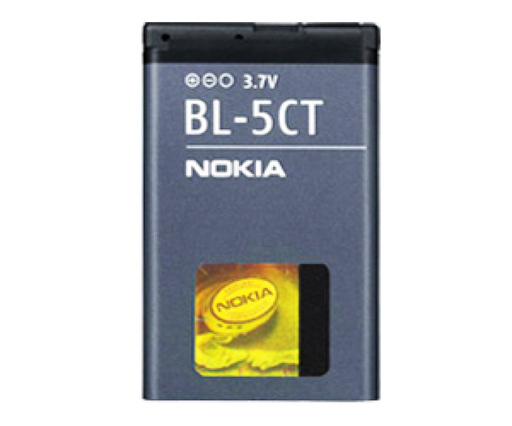 Baterie NOKIA BL-5CT 3720c/6303c/6730c5220 Xpress Music Li-ION 1050 mAh, originální, bulk balení